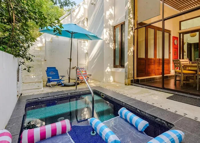 Private Plunge Pool, Golf Cart And Club * Akumal